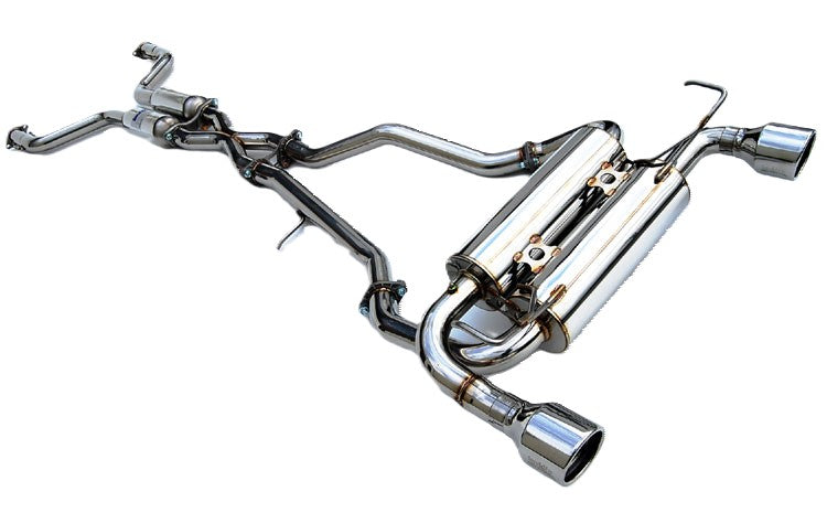 Invidia Gemini Rolled S.S. tip Cat-back Exhaust for Infiniti Q50 V37 (2014+)