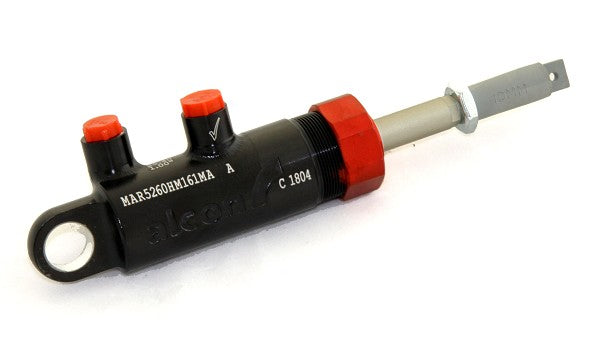 Alcon Master Cylinder with Pivot Mount - 0.875" Bore (Red Nut)