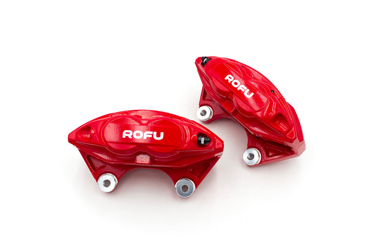 ROFU - Z34 Front and Rear Brake Calipers, Rotors, and Pads Kit - Nissan 370Z Sport