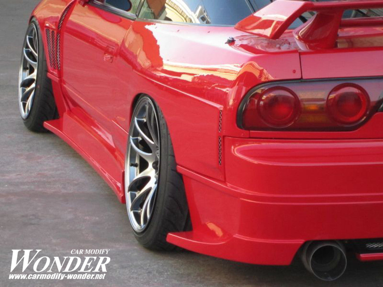 Car Modify Wonder GT 30mm Rear Fenders for 180Sx (89-94 S13)