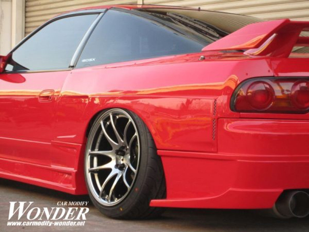 Car Modify Wonder GT 30mm Rear Fenders for 180Sx (89-94 S13)