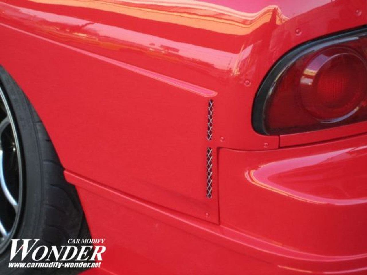 Car Modify Wonder GT 30mm Rear Fenders for 180Sx (89-94 S13)