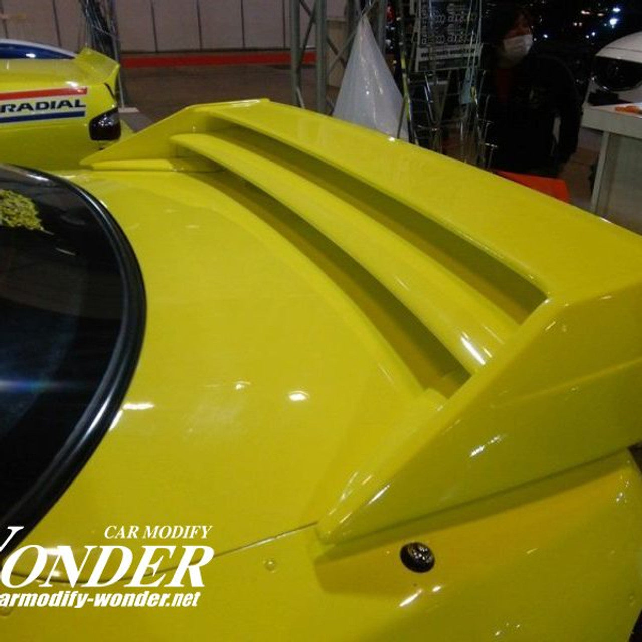 Car Modify Wonder Glare Twin Blade Rear Wing (95-98 S14)