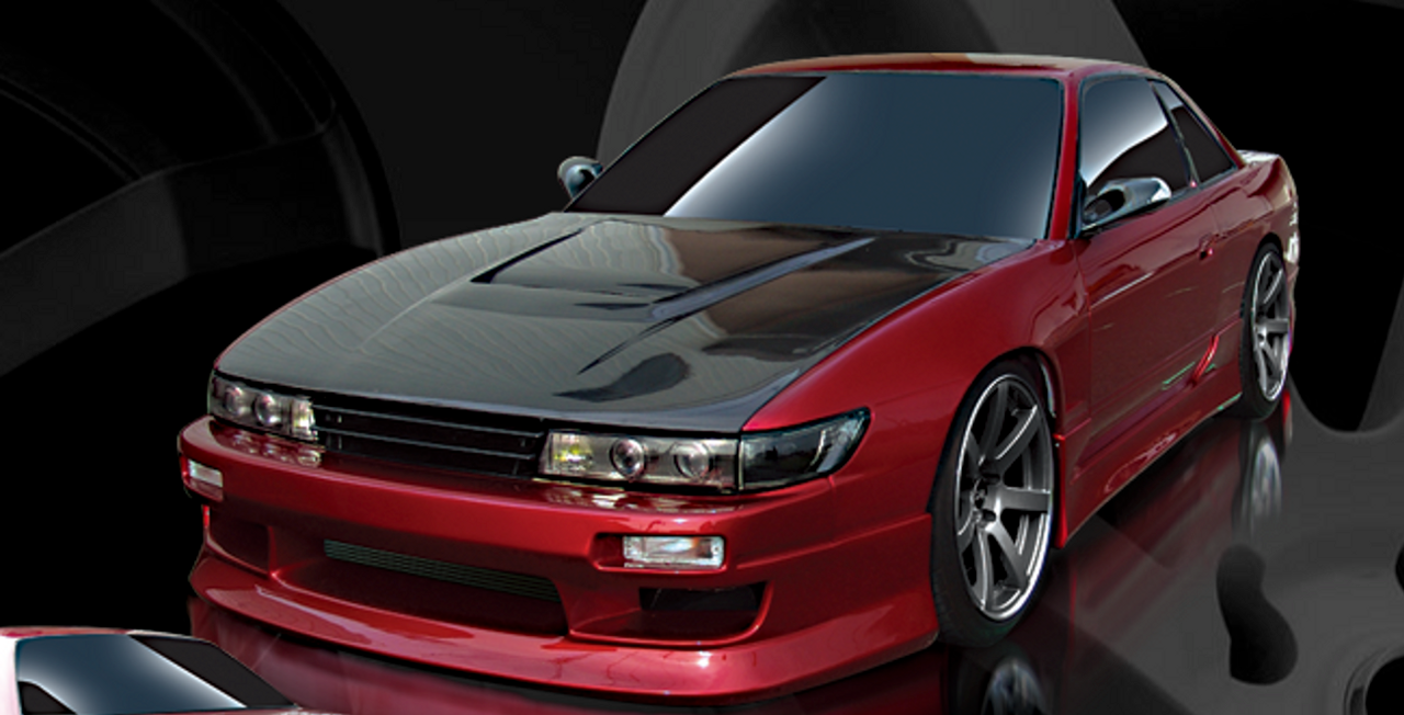 Origin Lab Stylish Front Bumper for Silvia (89-94 S13)