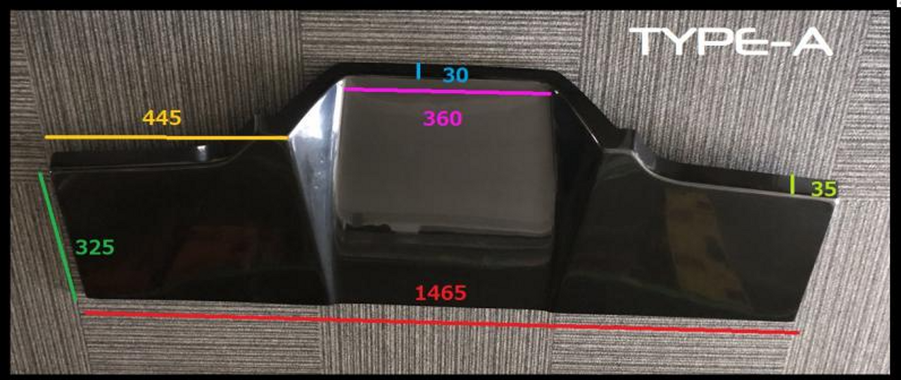 URAS Type-A Universal Rear Diffuser