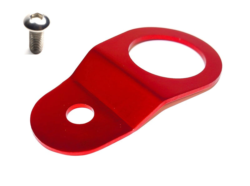 Torque Solution Radiator Mount ( RED) : Mitsubishi Evolution 7/8/9 for Mitsubishi Lancer Evolution VII-IX CT9A (2001)