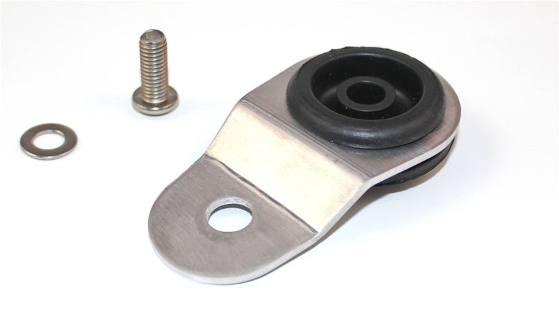 Torque Solution Radiator Mount w/ Insert (Silver): Mitsubishi Evolution 7/8/9 for Mitsubishi Lancer Evolution VII-IX CT9A (2001)