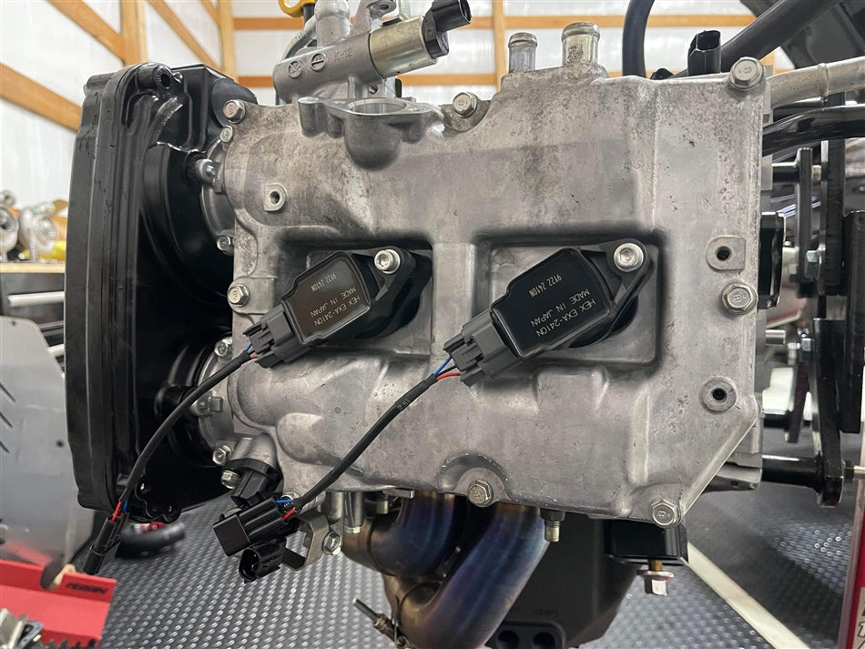Torque Solution R35 GTR Coil On Plug Ignition (COP) w/ Coils: Subaru EJ20 / EJ25 Engines for Nissan GT-R R35