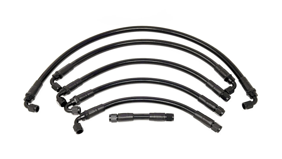 Torque Solution PTFE Fuel Line Kit w/ Flex Fuel: Subaru WRX STI 08-21 / WRX 08-14 for Subaru WRX/STI GRB/GVB/VAB (2008-2021)