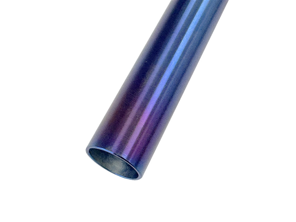 Torque Solution Strut Brace: Subaru WRX / STI 2008-2021 - Titanium Burnt Purple / Blue for Subaru WRX/STI GRB/GVB/VAB (2008-2021)