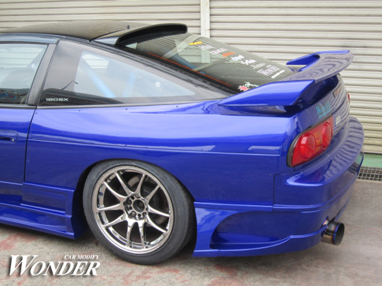 Car Modify Wonder Glare Rear Bumper Option Type 1B (89-02 S13/14/15)