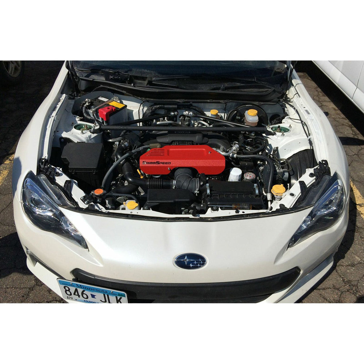GrimmSpeed Pulley Cover with Tool Tray - 2013-21 Subaru BRZ, 2013-16 Scion FRS, 2017-21 Toyota GT86 for Subaru/Toyota BRZ/86 ZN6 (2013-2021)