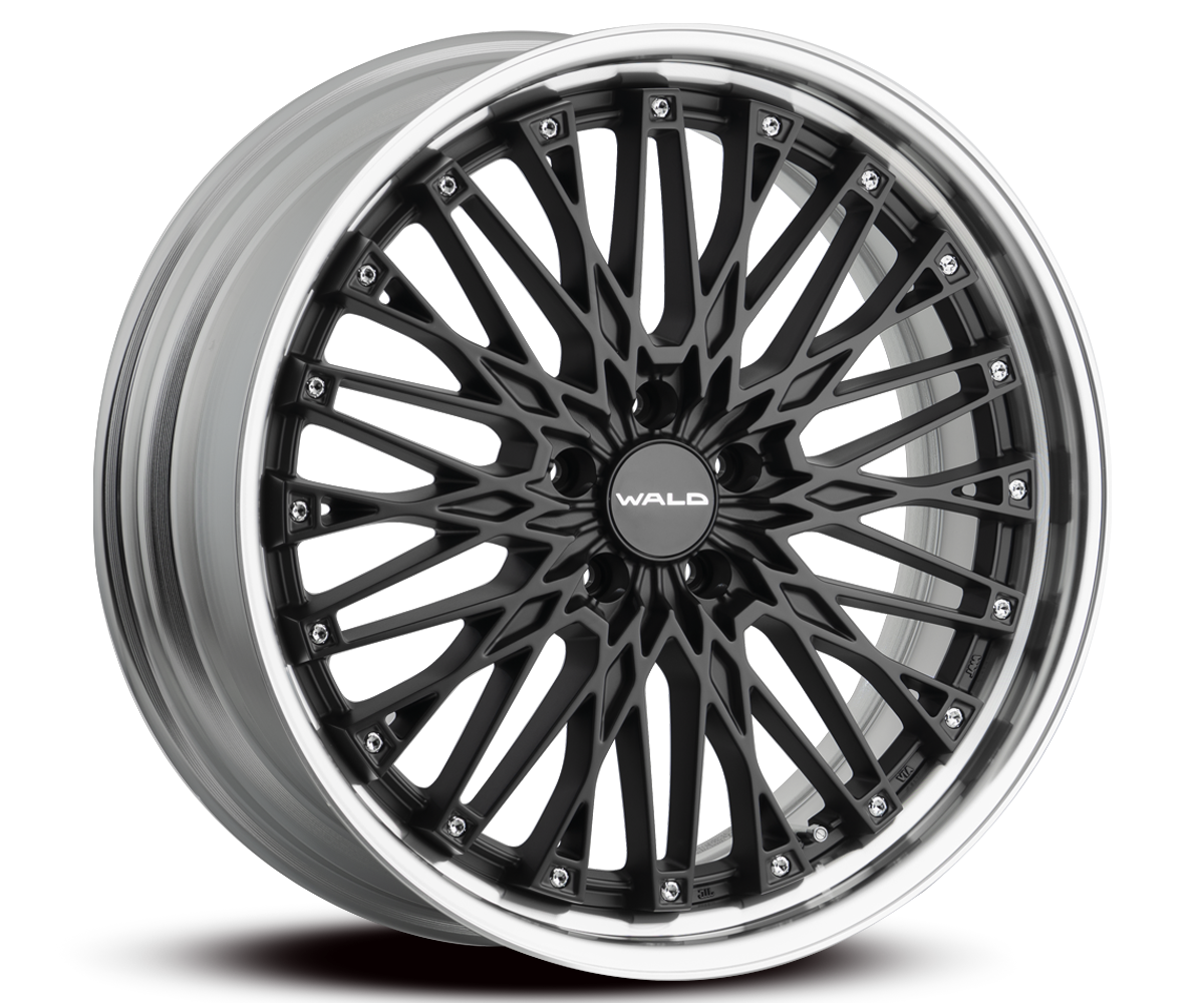 WALD Classic Mesh 2-Piece CM12C Cast Wheel (16/17/18/19/20/21 in)