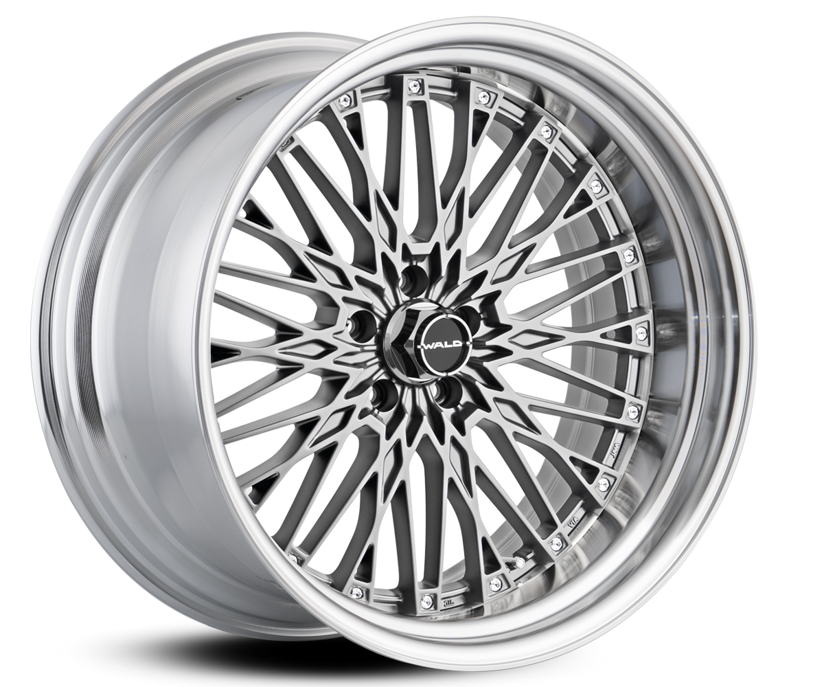 WALD Classic Mesh 2-Piece CM12C Cast Wheel (16/17/18/19/20/21 in)