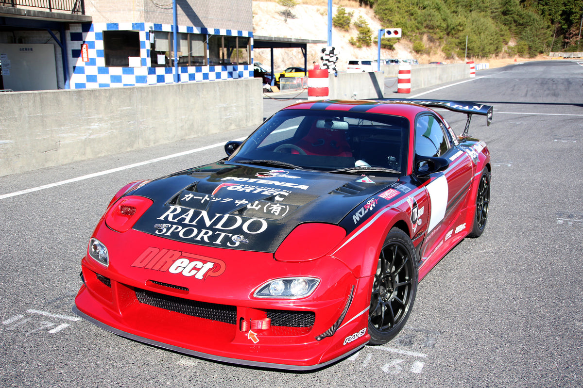 Aero Tech Japan DIRect Rear Wide Fenders (+25mm per Side) for Mazda RX-7 FD3S (1991–2002)