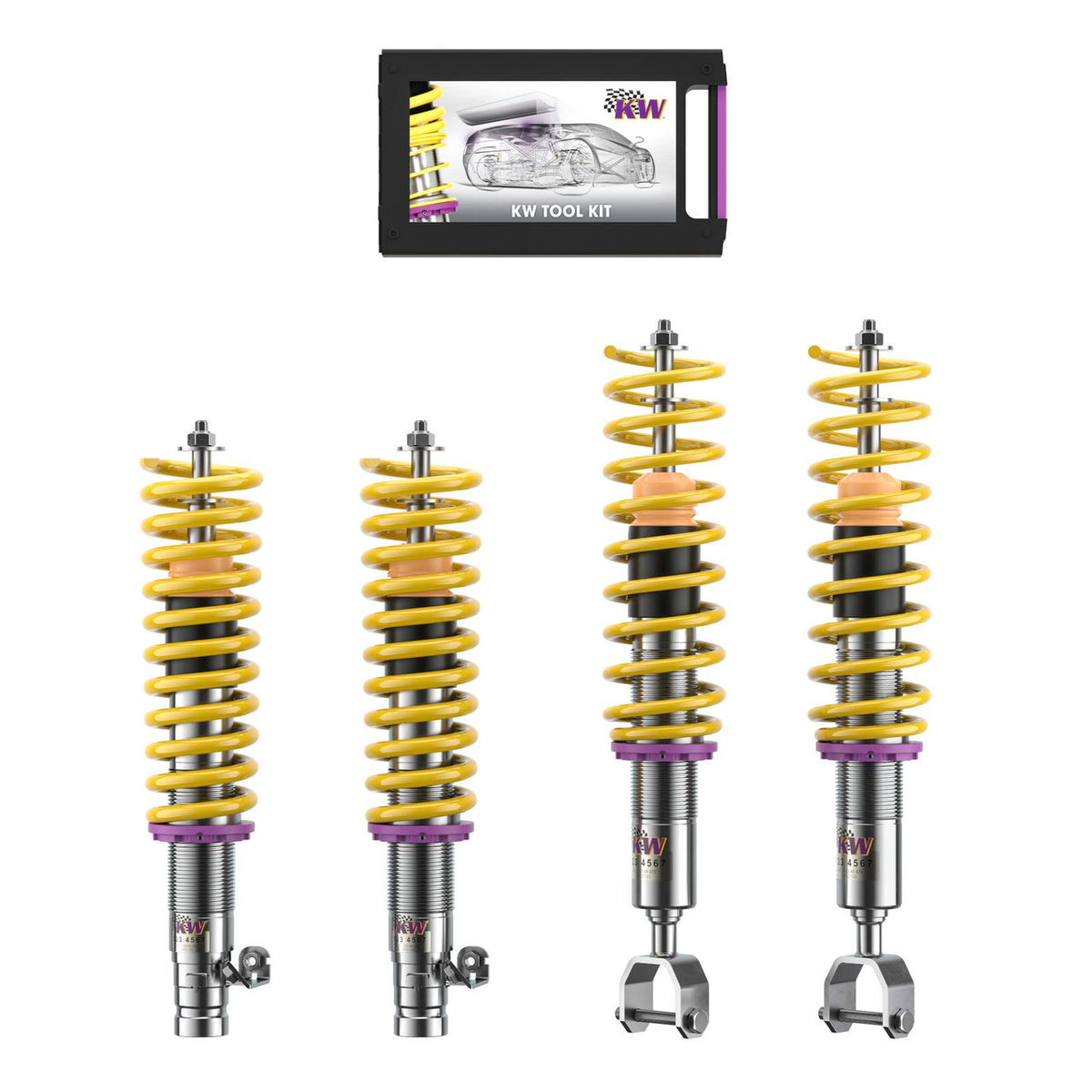KW Coilover Kit V3 35250002 for Honda Civic EG (1992-1995)