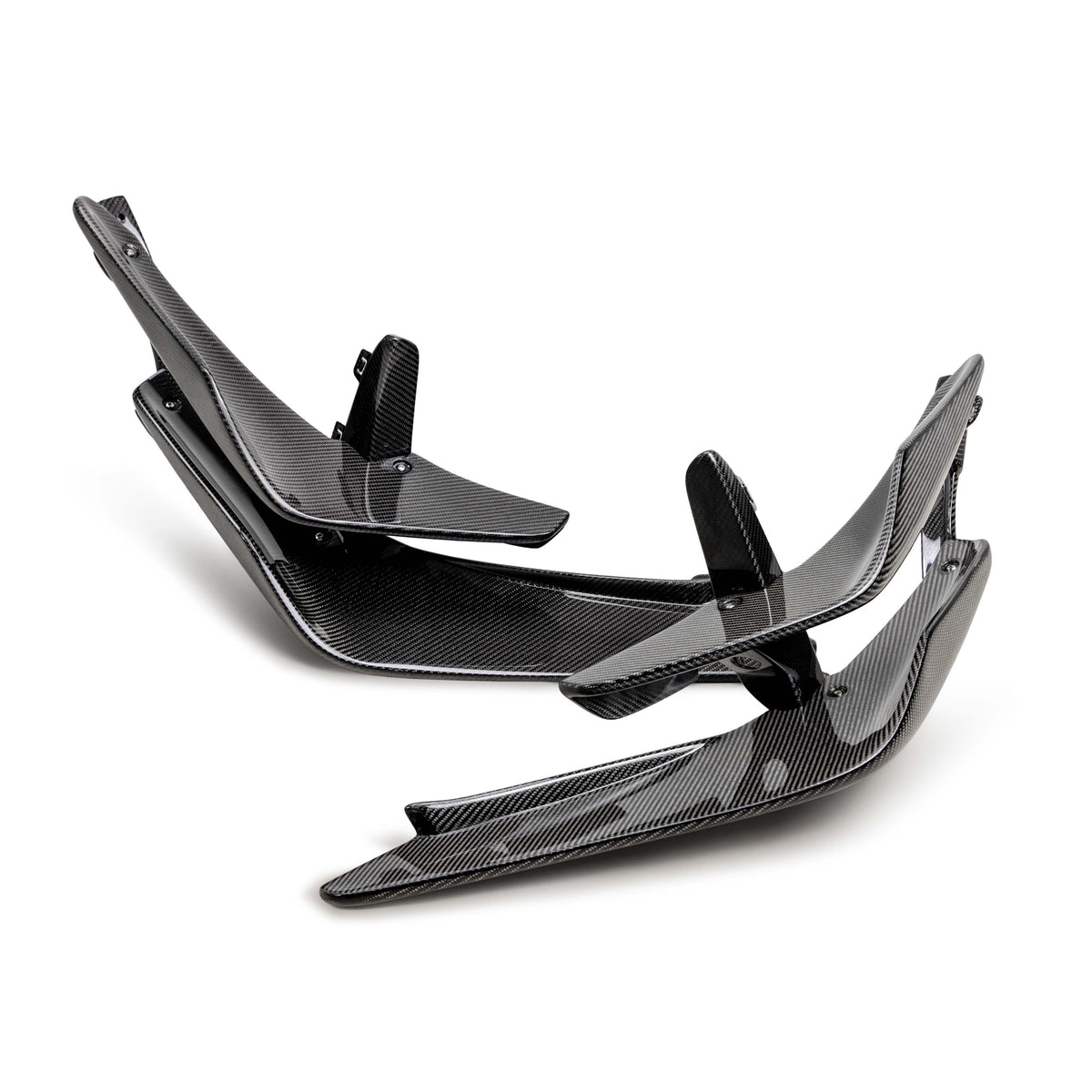 Seibon Carbon fiber Front Bumper Canards for Honda Civic Type R FL5 (2023-2026)