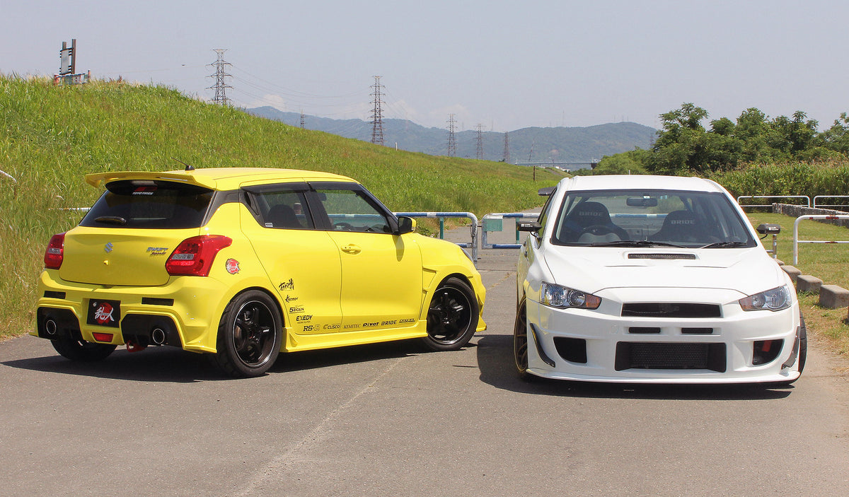 Aero Tech Japan RANDO SPORTS 3D Edition-S / GT Wing for Mitsubishi Lancer Evolution X CZ4A (2007–2016)