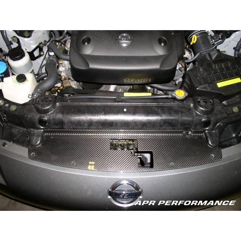 APR Performance Carbon Fiber Radiator Cooling Plate for Nissan 350Z Z33 (2002-2008)