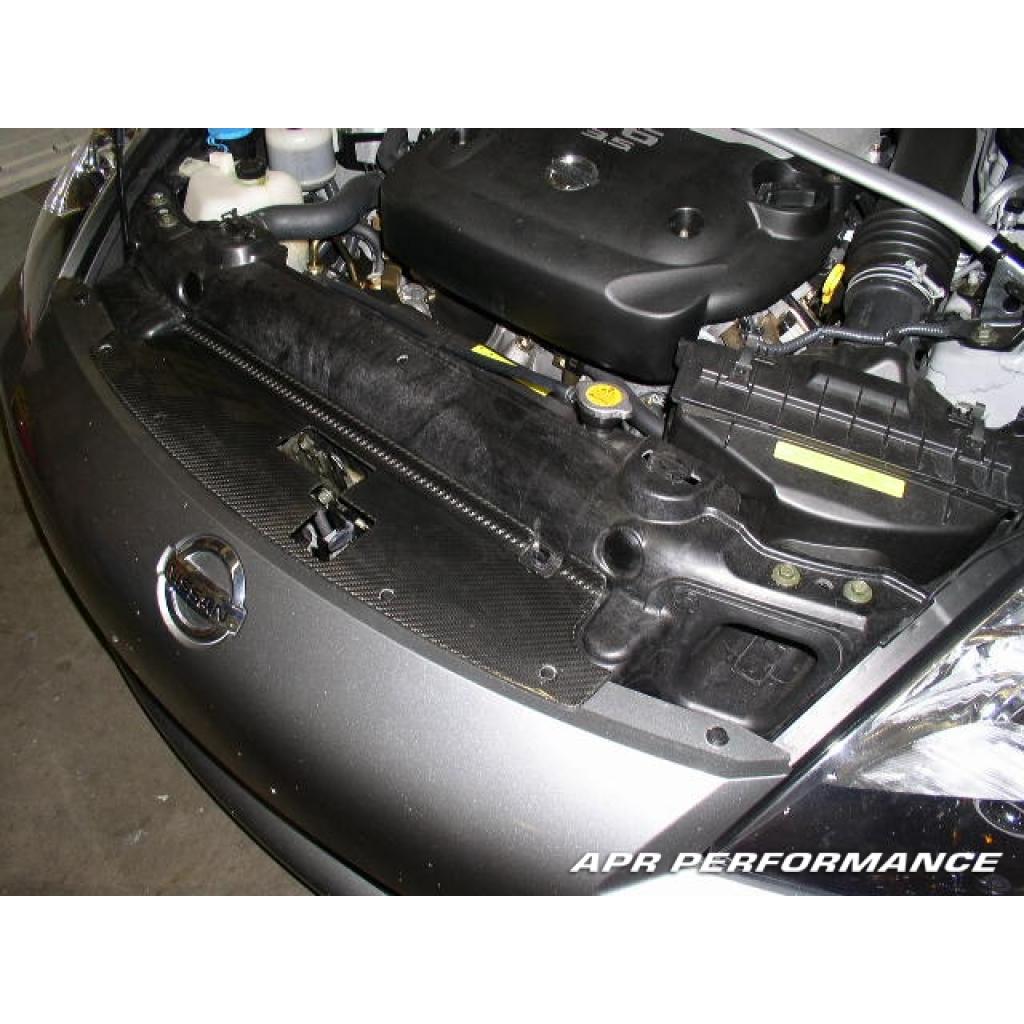 APR Performance Carbon Fiber Radiator Cooling Plate for Nissan 350Z Z33 (2002-2008)
