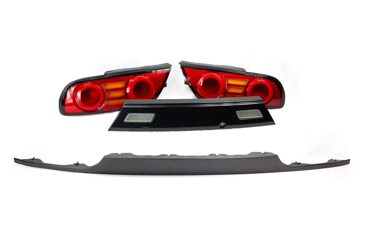 J Replace - Type X Style LED Tail Light Full Conversion Set - Nissan 240sx 89-94 Hatchback