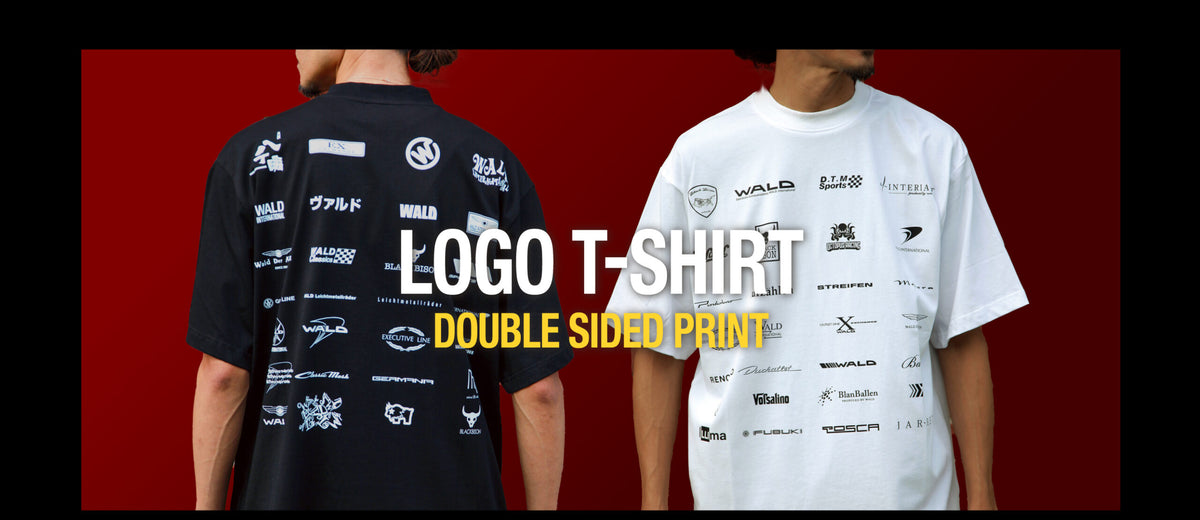 WALD Official Goods: WALD Logo Double Sided Print T-Shirt