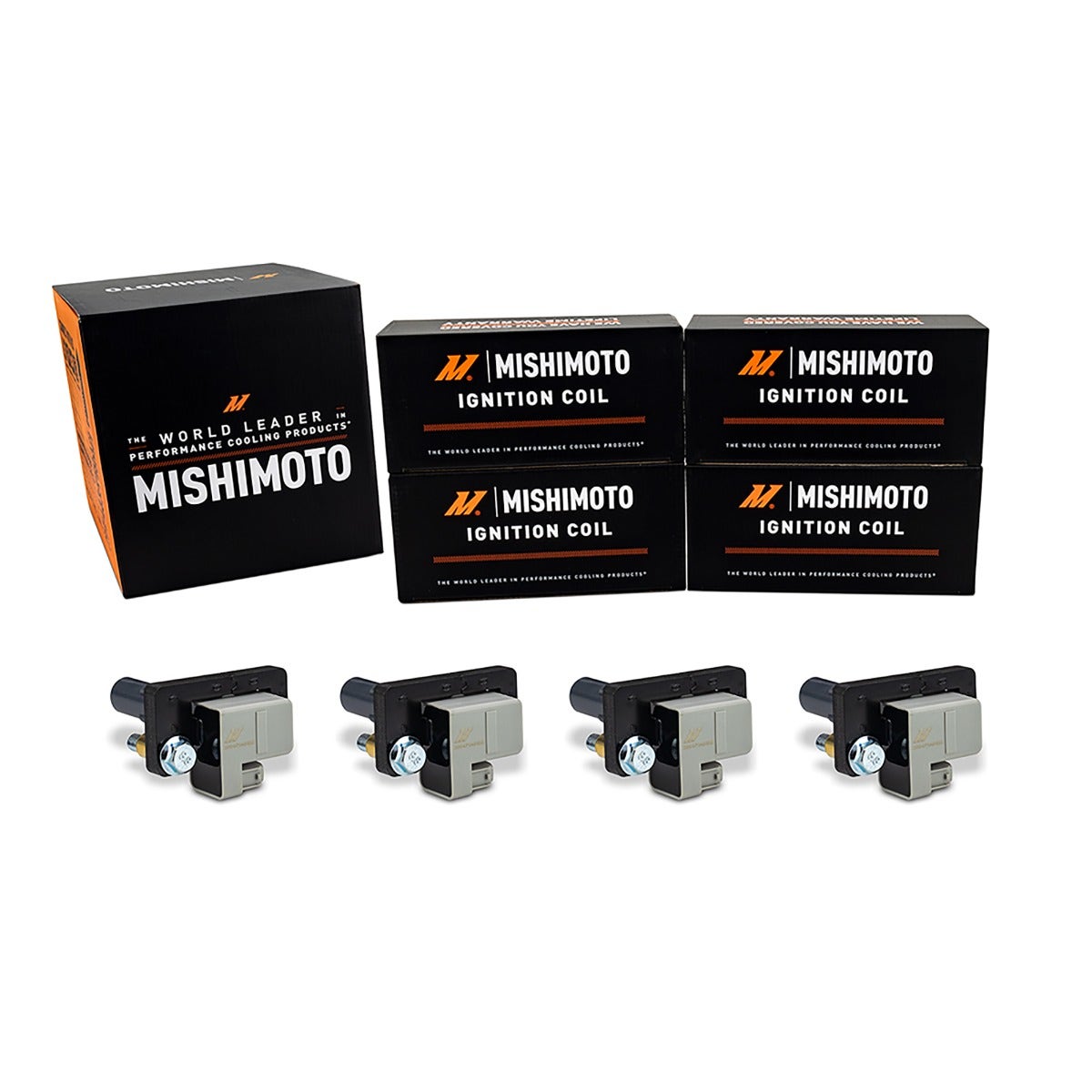 Mishimoto Ignition Coil, Set of 4 for Subaru WRX/STI GDB/GRB/GVB (2004-2010)