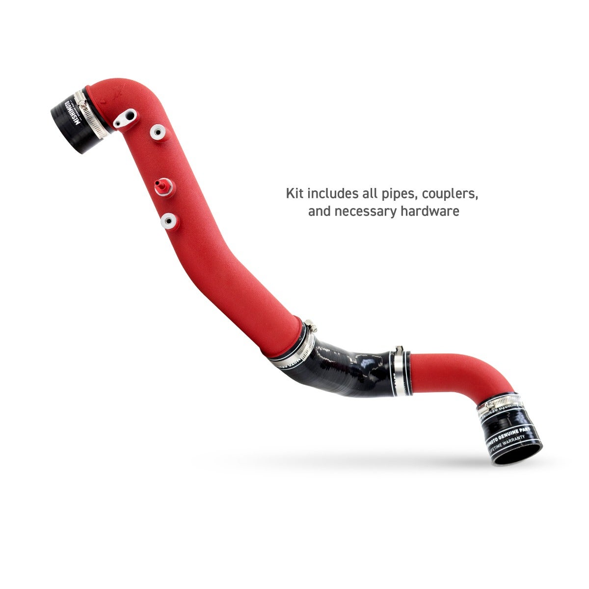 Mishimoto Performance Intercooler Kit, Silver/Red for Honda Civic Type R FL5 (2023+)
