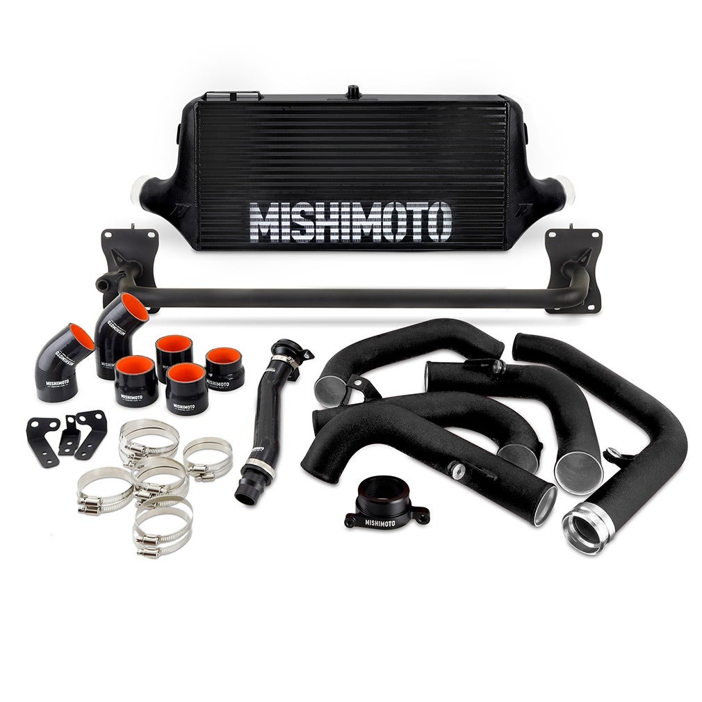 Mishimoto Front Mount Intercooler Kit, Black/Black for Subaru WRX/STI VB (2022+)