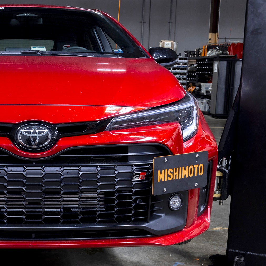 Mishimoto License Plate Relocation Kit for Toyota GR Corolla (2023-2024)