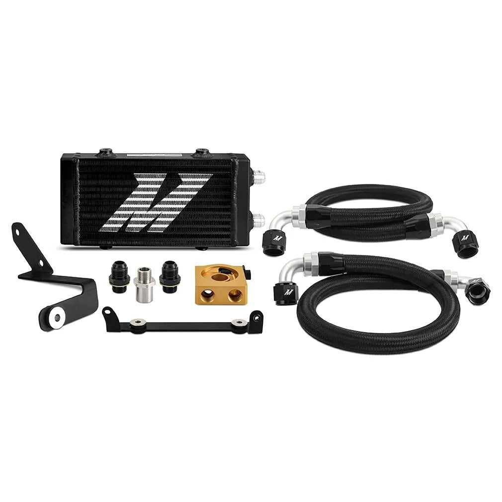 Mishimoto Oil Cooler Kit, Black, Thermostatic for Toyota GR Corolla (2023+)