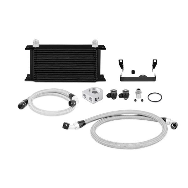 Mishimoto Oil Cooler Kit, Black for Subaru WRX/STI GDB (2006-2007)