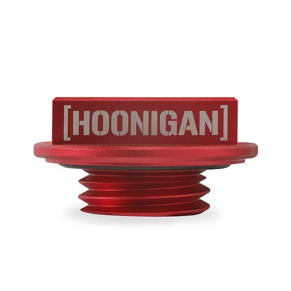 Mishimoto Oil Filler Cap, Hoonigan, Red for Mazda MX-5 Miata/RX-8 NB/NA/SE3P (1999-2005, 1993-1997, 1999-2003)