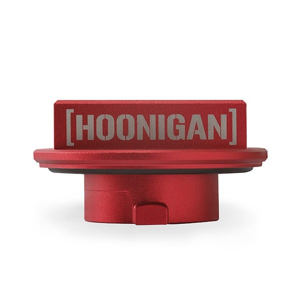 Mishimoto Oil Filler Cap, Hoonigan, Red for Mitsubishi Lancer Evolution VII-IX CT9A (2001-2007)