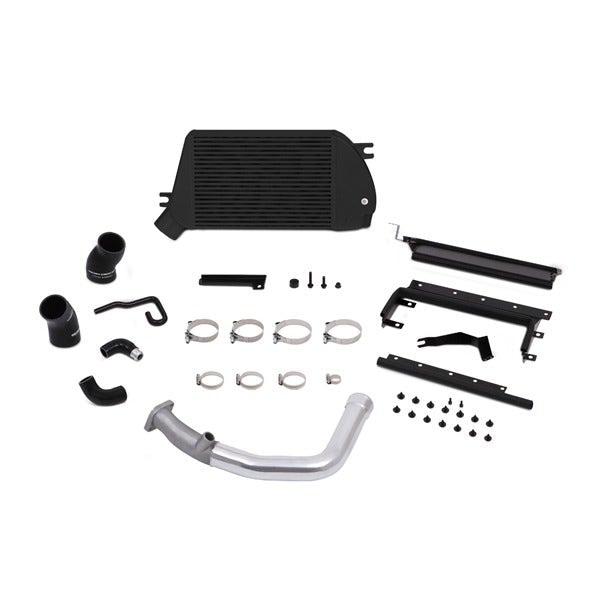 Mishimoto Top-Mount Intercooler & Charge-Pipe Kit, Black/Polished for Subaru WRX/STI VAB (2015-2021)
