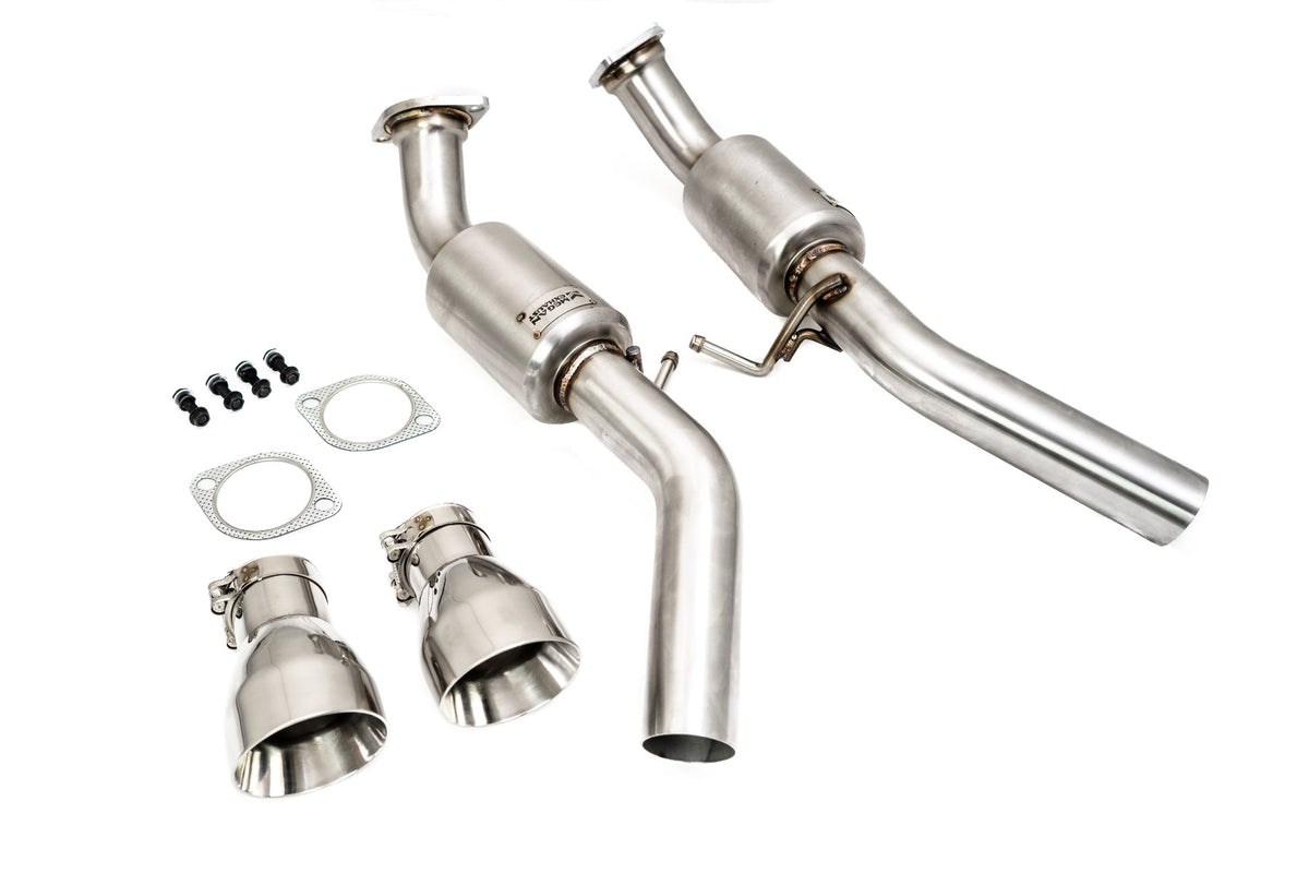 Megan Racing Infiniti Q50 2016+ (3.0 Twin Turbo) AWD/RWD (EXC NON-TURBO) Exhaust System MR-CBS-IQ14X-R + MR-CBS-IQ14X-M for Infiniti Q50 V37 (2016-2026)