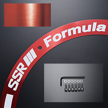 SSR Formula Aero Plate 18-inch Brushed Red
