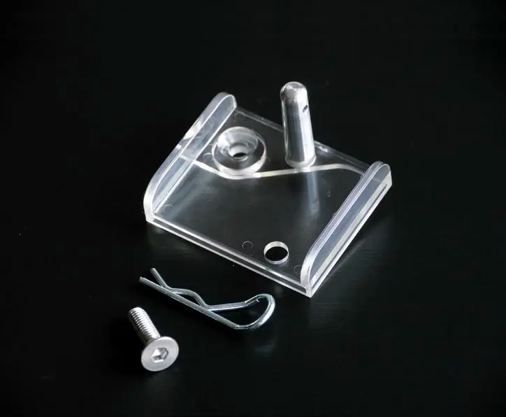 Cusco Lap Beacon Holder Can be mounted on license plate. Made by clear plastic.