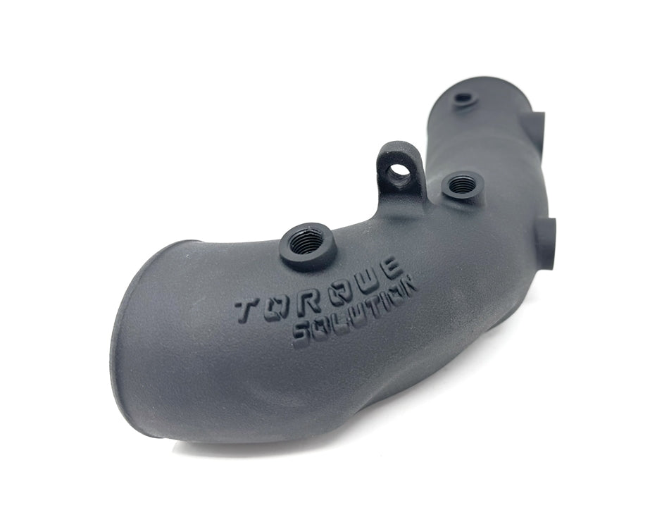 Torque Solution HD Hard Turbo Inlet: Subaru WRX 02-07, STI 04-21 - Cast Aluminum - OEM / 2.4" Turbo Inlet for Subaru WRX/STI GDB (2002-2021)