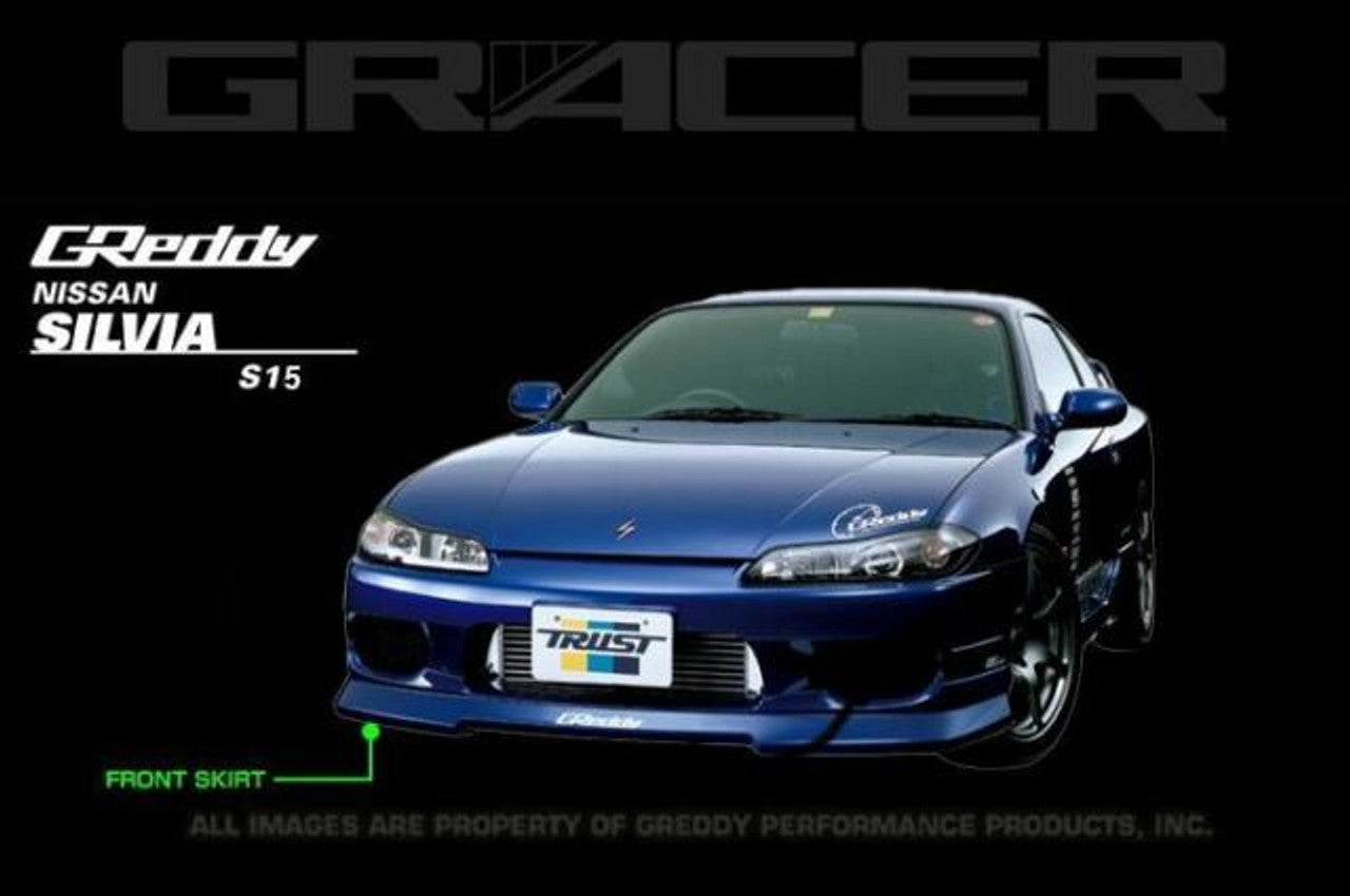 GReddy GRacer Aero-Style Front Lip Spoiler (99-02 S15)