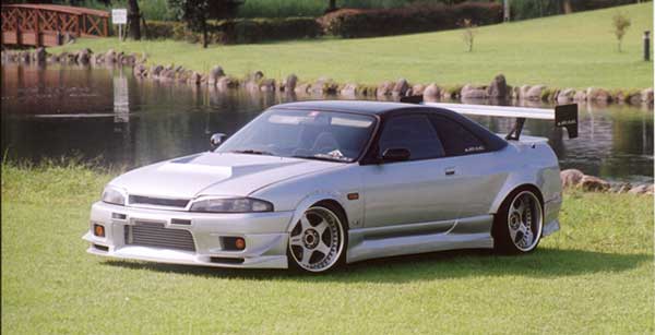 Aeropalace Skyline R33 2-Door Blister Kit Tail Cover for Nissan Skyline R33 (1993-1998)