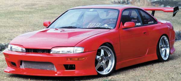 Aeropalace Silvia S14 (Early) Type3 Blister Kit 5 Piece Set for Nissan Silvia S14 (1993-1996)