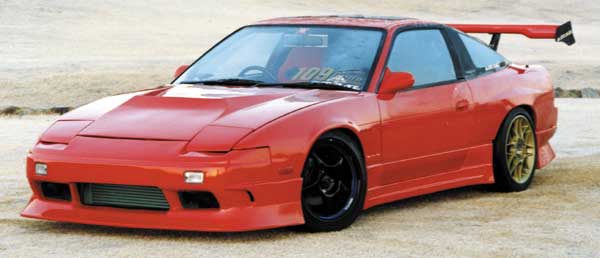 Aeropalace 180SX Type3 Blister Kit Front Bumper Spoiler for Nissan 180SX 180SX (1989-1998)
