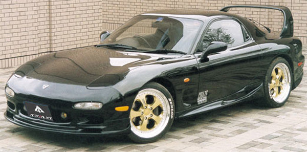 Aeropalace RX-7 FD3S Front Half Rear Wing for Mazda RX-7 FD3S (1991-2002)