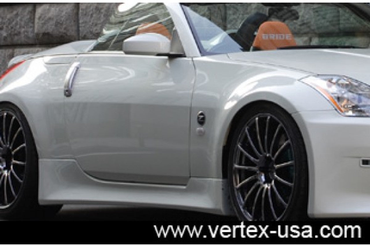 Vertex Side Skirts for Roadster (03+ 350Z)