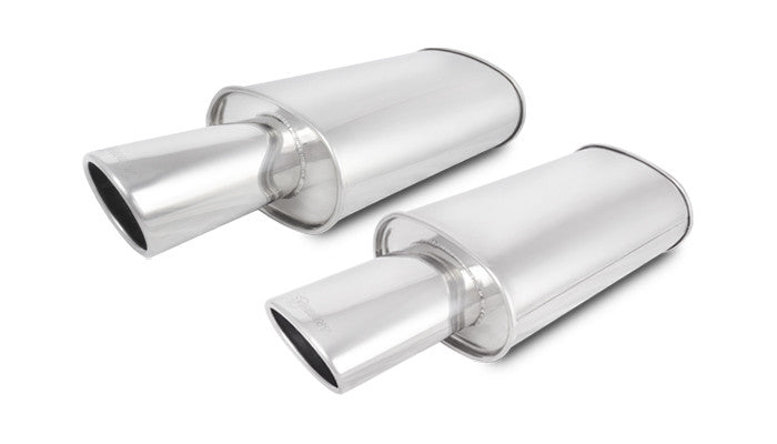 Vibrant STREETPOWER Universal Mufflers with Exhaust Tips