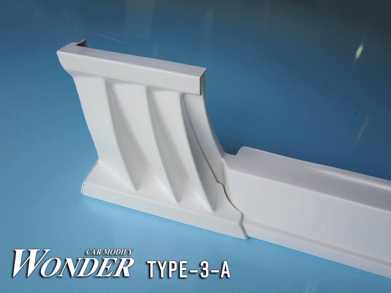 Car Modify Wonder Glare Side Skirts Option Type 3A - NO DUCT HOLE (89-02 S13/14/15)