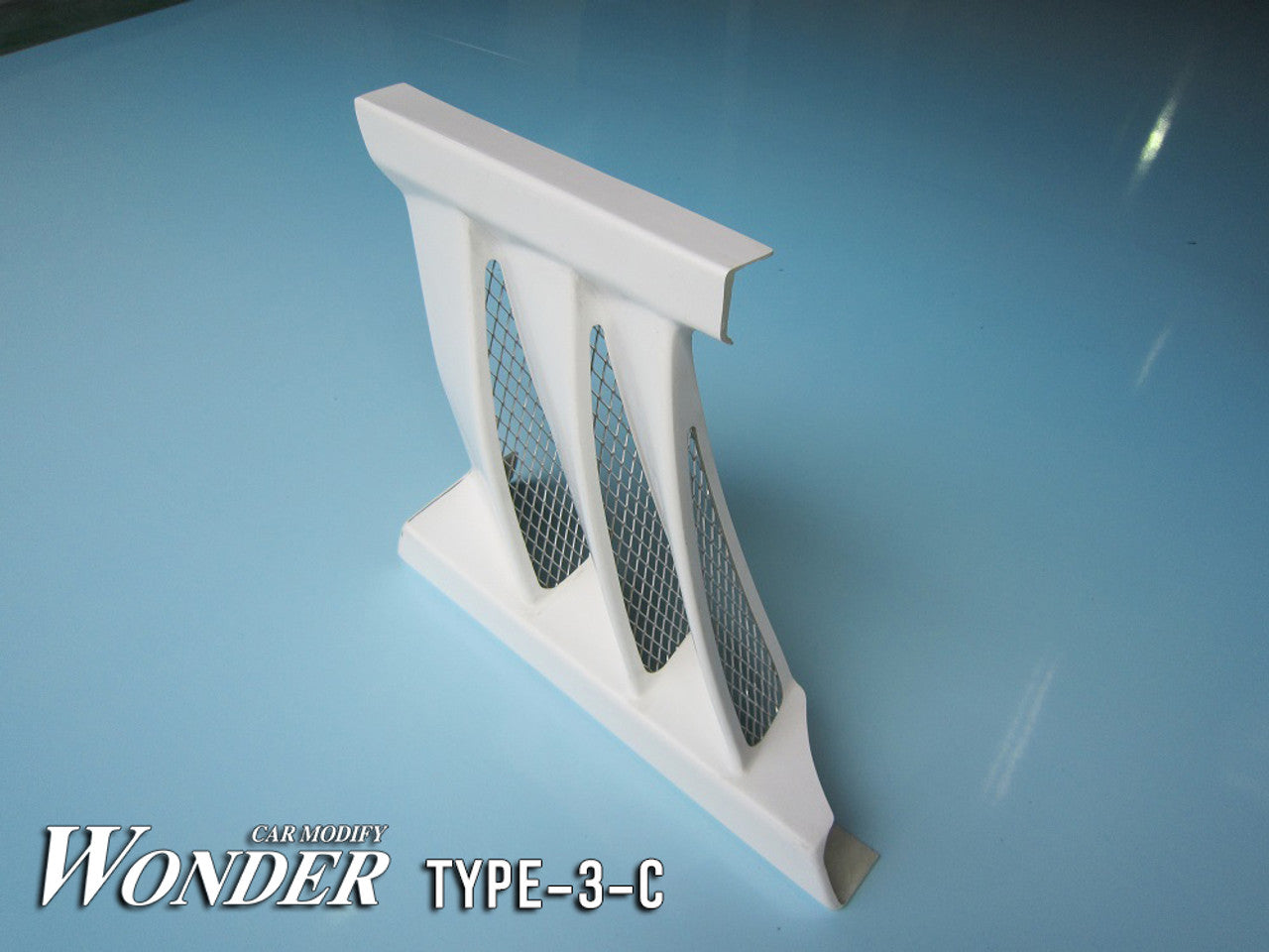 Car Modify Wonder Glare Side Skirts Option Type 3C - WITH DUCT HOLE and MESH (89-02 S13/14/15)