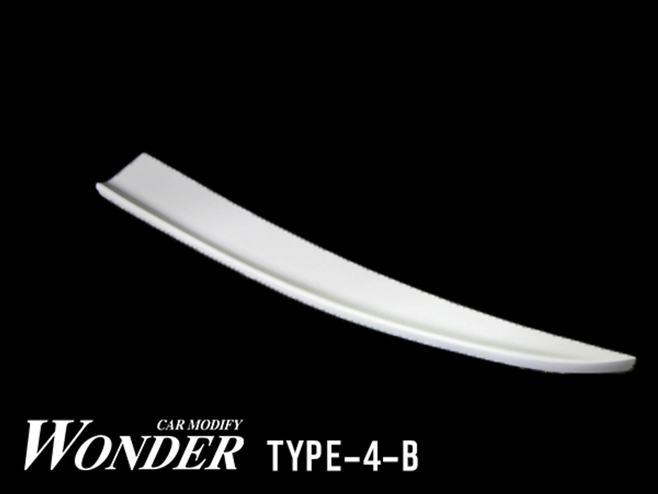 Car Modify Wonder Rear Bumper Option Type 4B (89-02 S13/14/15)